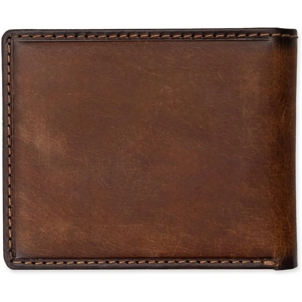 Men's Classic Pu Leather Imported Wallet Burnished Style Card Fashion Designed